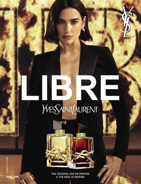 yves saint laurent modella reclame